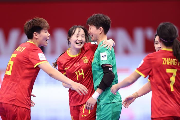 亚洲杯女足预选赛，中国队大胜东南亚国家